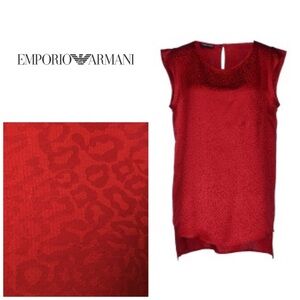 Emporio Armani Red Blouse